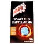 Harpic Power Plus Original Deep Clean Toilet Tabs (6 Piece)